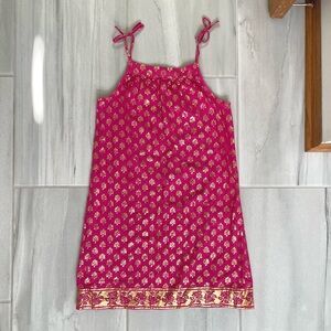 Gap Kids Pink and Gold Dress